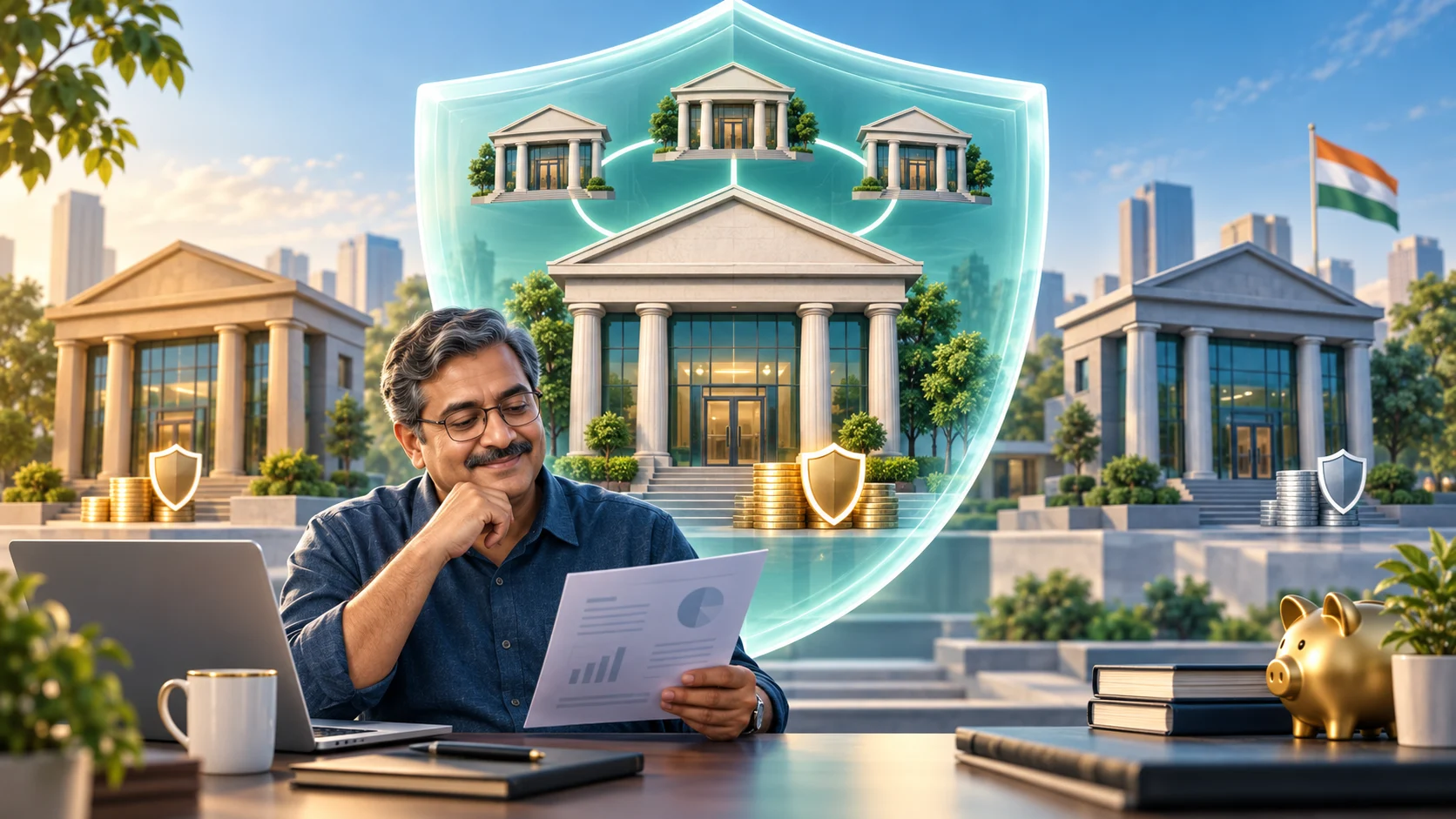 Bank Deposit Insurance in India: Is Your Full Balance Safe? ₹5 Lakh DICGC Rule